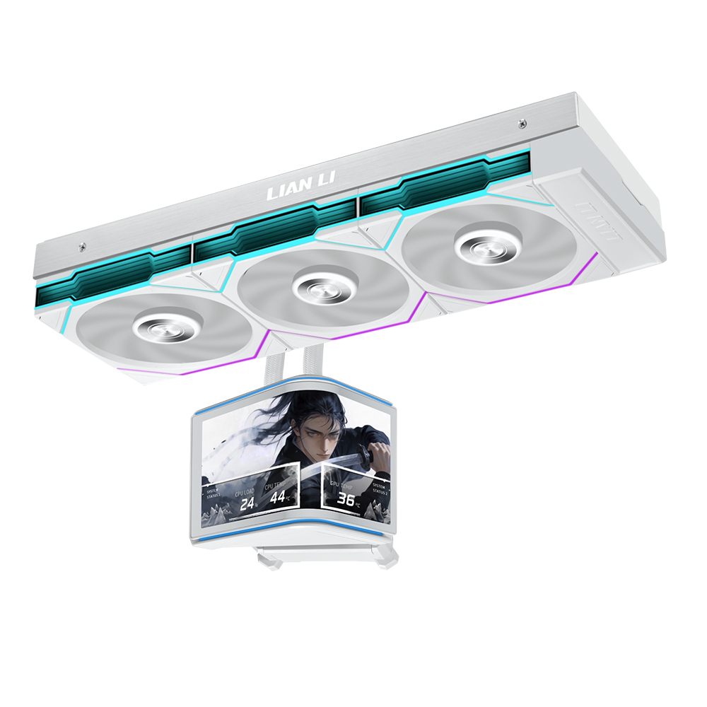【あーや】新品HIDライトトラップ　強力約55～100W調整式　紫外線強化 HydroShift II OLED Curved｜LIAN LI｜株式会社アユート PCパーツ・VR